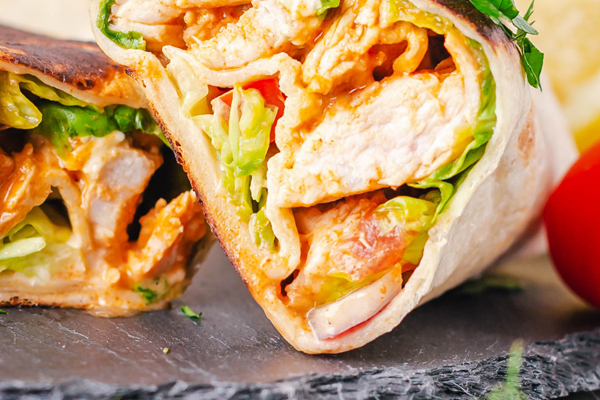 Italian wraps made fresh at Alfredo's Italian Kitchen Somerville MA