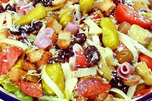 Garden fresh salads Italian restaurant Somerville MA